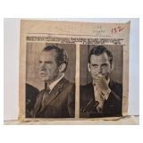 Vtg press photo President Richard Nixon