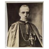 Vtg Photo of Pope Pius XII Cardinal Pacelli