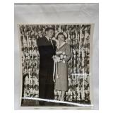 Vintage Ronald Reagan & Nancy Davies Photograph