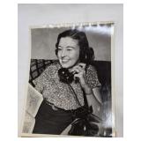 1936 Photo of Mrs Roscoe Turner Call After Crash