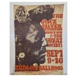 Original Family Dog concert poster from 1966