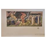 Vtg print of The Passing of Venus