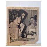 Vtg press photo Presi - Richard Nixon daughters
