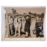 Vtg photo of first aid responsers