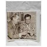 Vtg Press Photo Babe Ruth & William O
