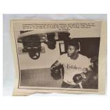 Vintage Newspaper Clipping Floyd Patterson Boxer