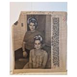 Vtg press photo Brothers Become Sisters 1970