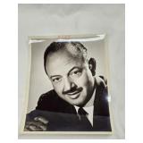 Vintage Photo of Famous Actor Mel Blanc