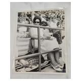 Vtg Press Photo by Peter Banks Stadium Sleeping