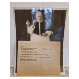 Press photo Pope Pius XI in 1934