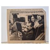 Vtg press photo President Richard Nixon