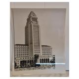 Vtg photo of Los Angeles City Hall