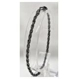 925 Sterling Silver Chain Bracelet 6.72 grams