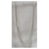 Sterling Silver 925 Rope Chain 9.49 grams