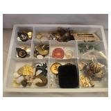 Estate lot of costume jewelry