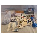 Estate lot of jewelry making items