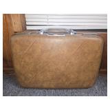 Brown leather briefcase