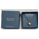 Shablool Israel Sterling Silver Necklace in Box