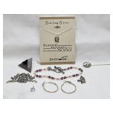 Lot of Misc Sterling Silver Jewelry 30.83 grams