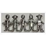 Premier Designs Children Of The World Brooch