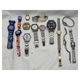 Estate Lot of Vintage Watches Mustang Lexon Etc