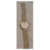 Vtg Seiko moonphase triple calendar watch 1980s