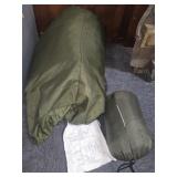 Vintage green large tent
