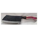 Handmade Wooden Handled Demascus Knife