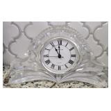 Shannon Crystal Mantle Clock