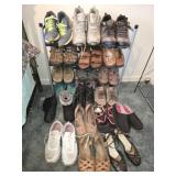 Shoe Rack of Nike Columbia The North Face Shoes