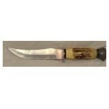 Vtg fixed blade hunting or skinning knife