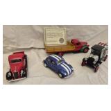 vintage collection of Chevrolet trucks