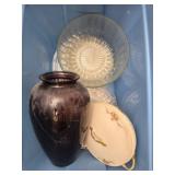 Estate lot of glassware