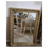 Gold framed bigger mirror