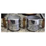 Keystone Chrome Over Copper Cream & Sugar