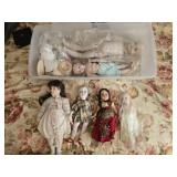 Estate Lot of Misc Antique Dolls