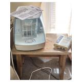 Equate Cool Mist Humidifier & wooden Stool