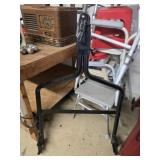 Black trailer hitch