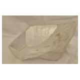 natural clear quartz crystal rock