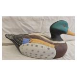 ceramic mallard duck figurine