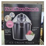 Hamilton beach 1.5qt capacity ice cream maker