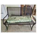 Metal bench
