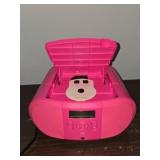 Hot Pink CD Player & Radio