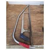 Lot of 2 hand saws