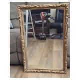 Rectangular wall mirror