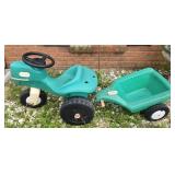 Green little tikes toy