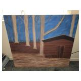 Large Painting on Canvas