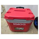 Igloo 60qt red cooler