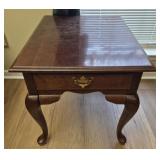 Wood side table kind of wobbly