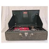 vintage Coleman two burner camping stove
